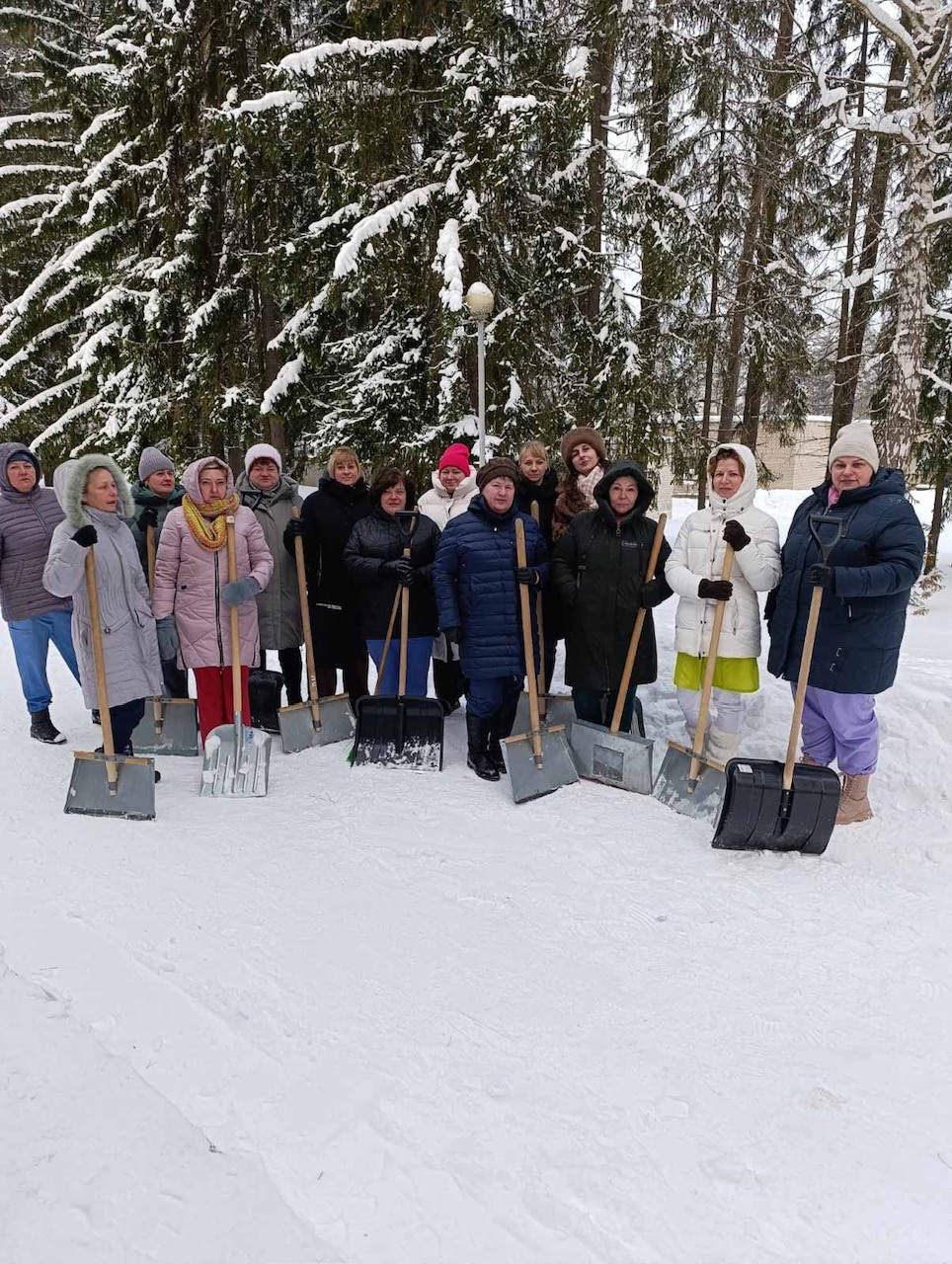 Борьба со снежной стихией