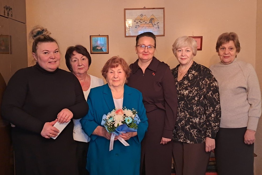 90-летний юбилей празднует ветеран здравоохранения г.Новополоцка