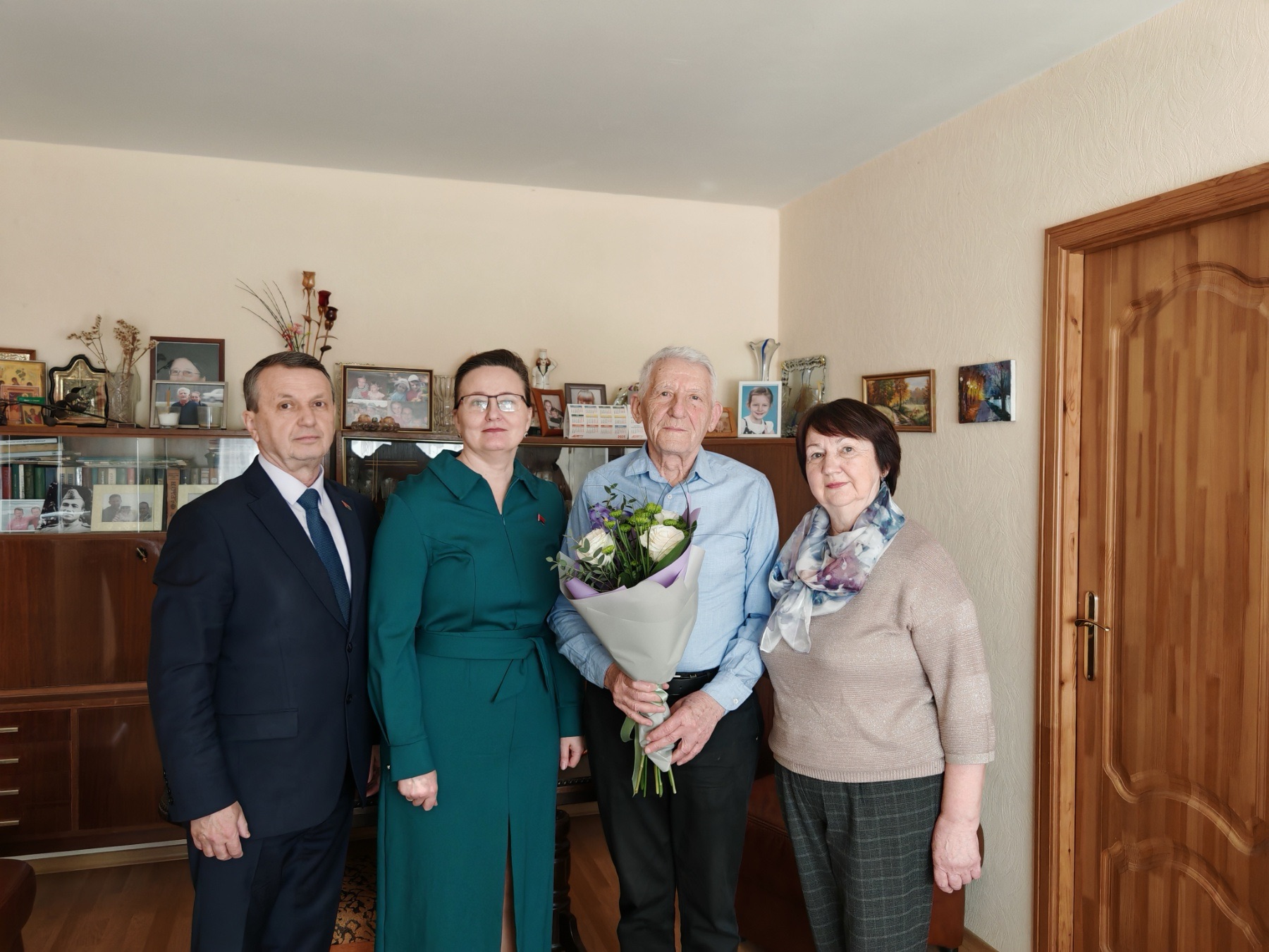 22 марта свой день рождения отметил ветеран здравоохранения, почетный гражданин г.Новополоцка Вегера Иван Семёнович.