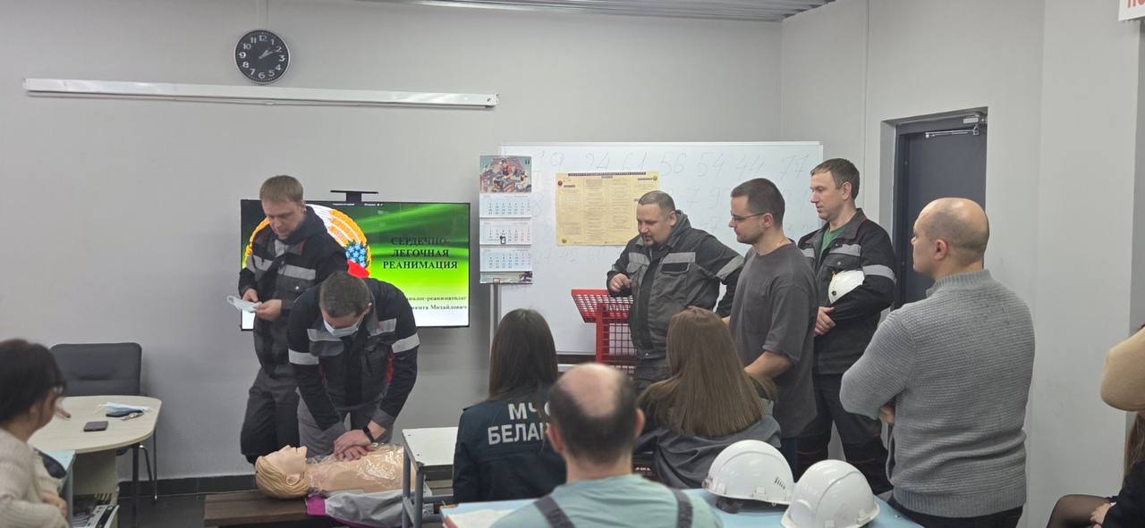 Обучающее занятие для сотрудников Новополоцкого завода технологических металлоконструкций