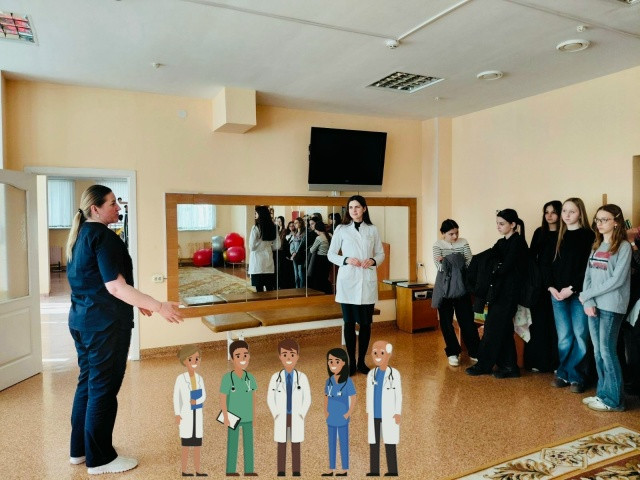 Профориентационная работа с учащимися Средней школы №3 г.Новополоцка