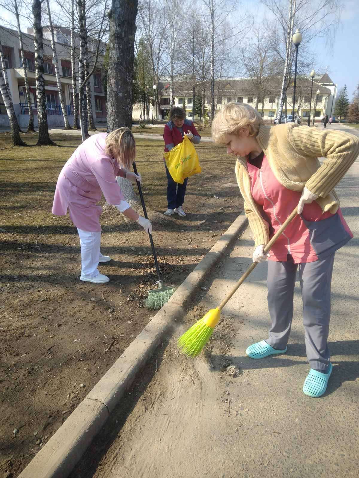 Наведение порядка  и благоустройство территорий