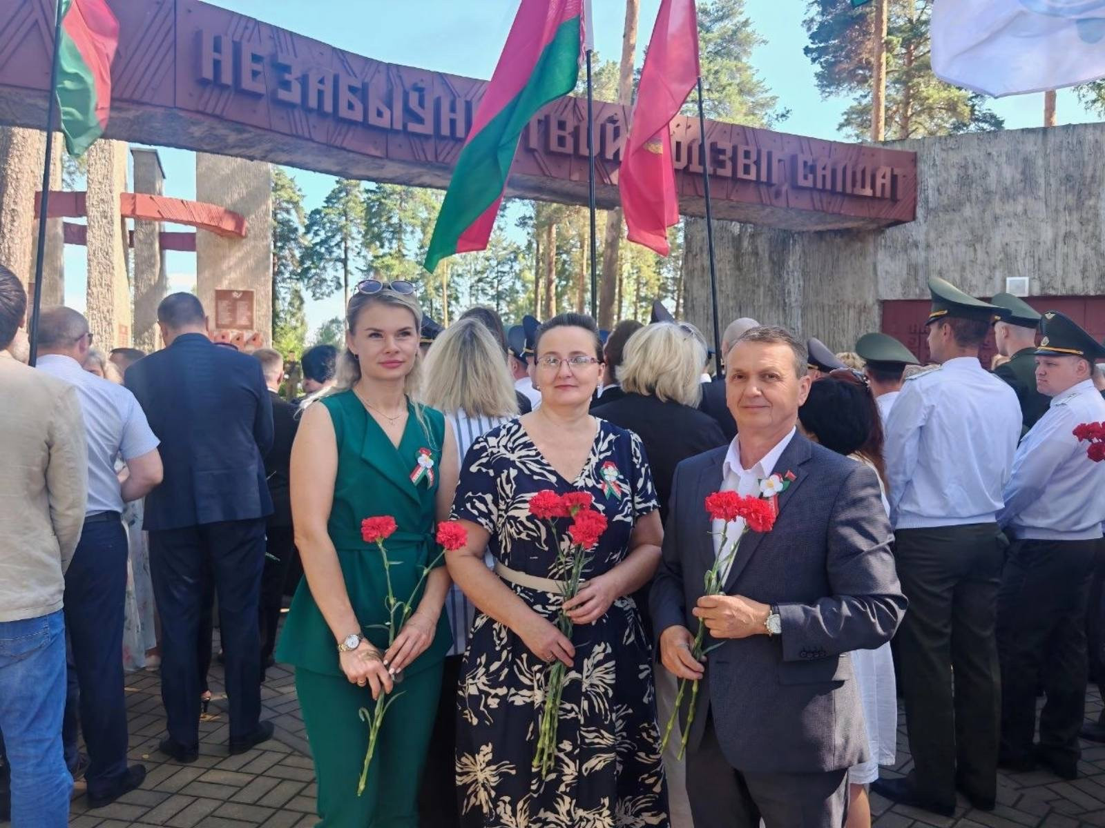 Митинг, посвященный Дню Независимости Республики Беларусь и 82-й годовщине освобождения нашей страны от немецко-фашистских захватчиков